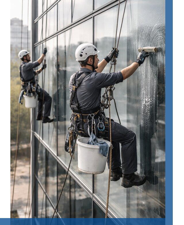 Мойка сплошного остекления в Перми, заказать от 321 р.| ВЫСОТНИК-Прм