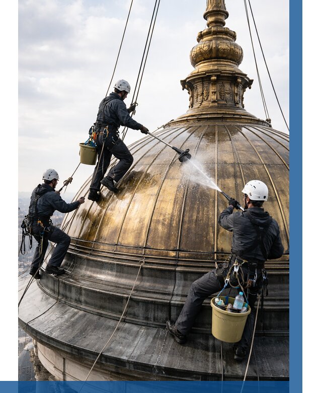 Мойка куполов и шпилей в Перми от 8569 р. - заказать | ВЫСОТНИК-Прм