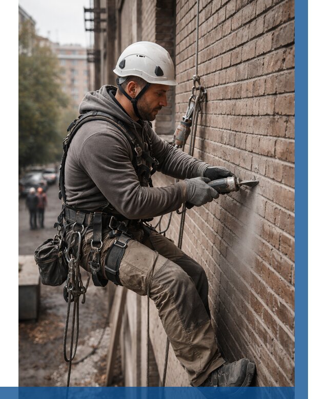 Расшивка кирпичных швов в Перми от 643 р. | ВЫСОТНИК-Прм