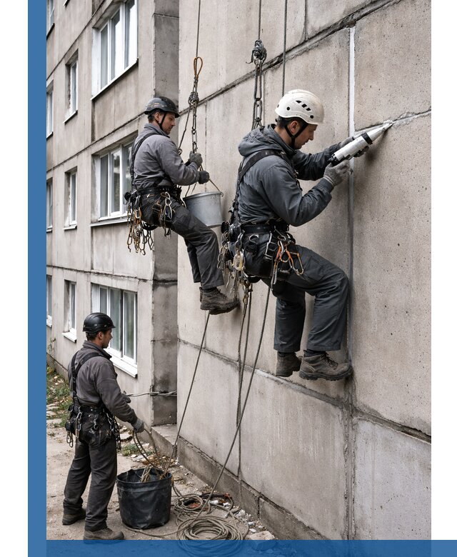 Герметизация межпанельных швов в Перми с гарантией герметичности