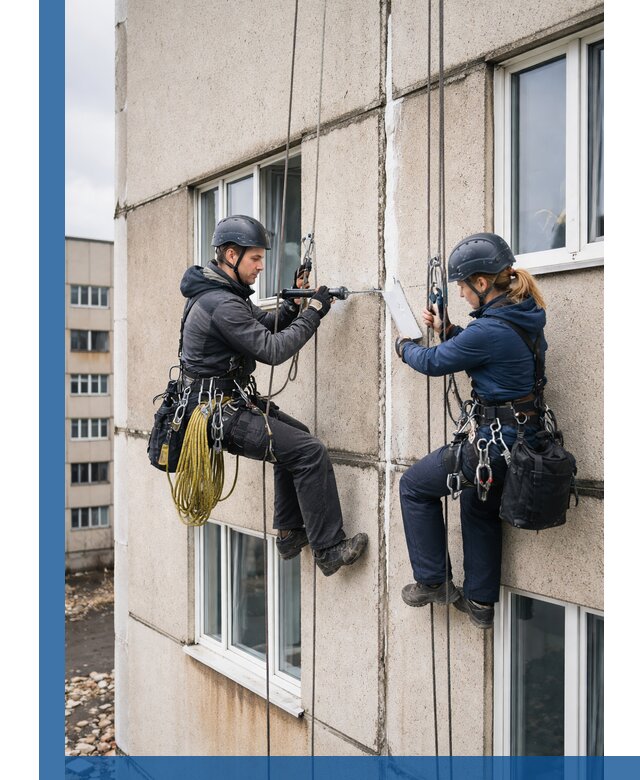 Герметизация межпанельных швов тёплым швом в Перми