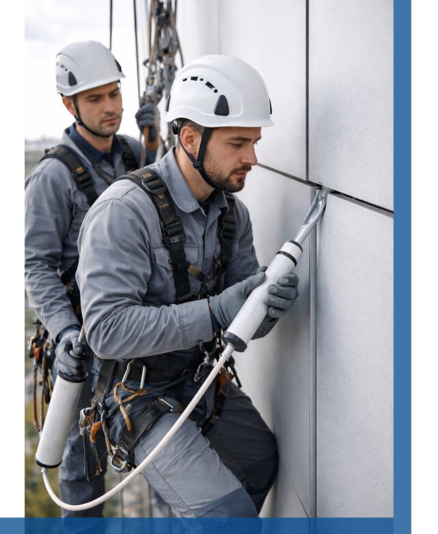 Герметизация швов вилатермом в Перми от 643 р. | ВЫСОТНИК-Прм