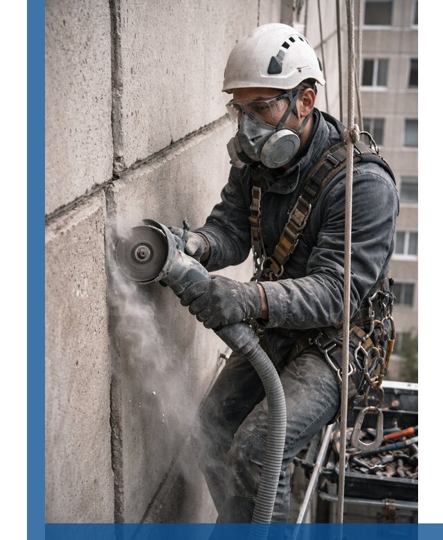 Штробление межпанельных швов в Перми качественно и быстро