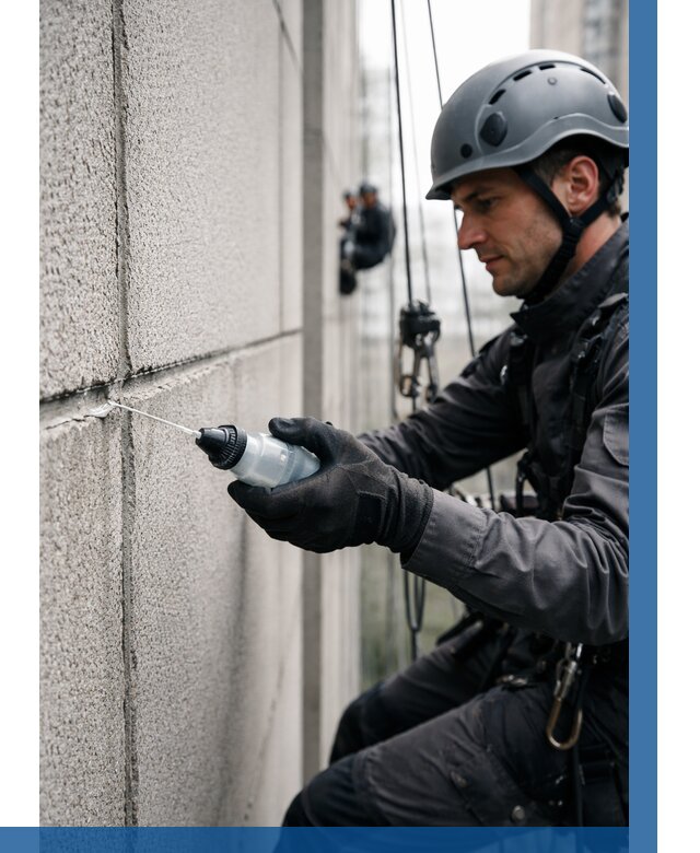 Противогрибковая обработка швов в Перми от 750 р. | ВЫСОТНИК-Прм