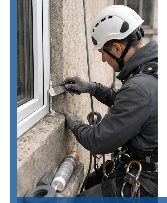 Герметизация монтажных швов окон в Перми с гарантией качества