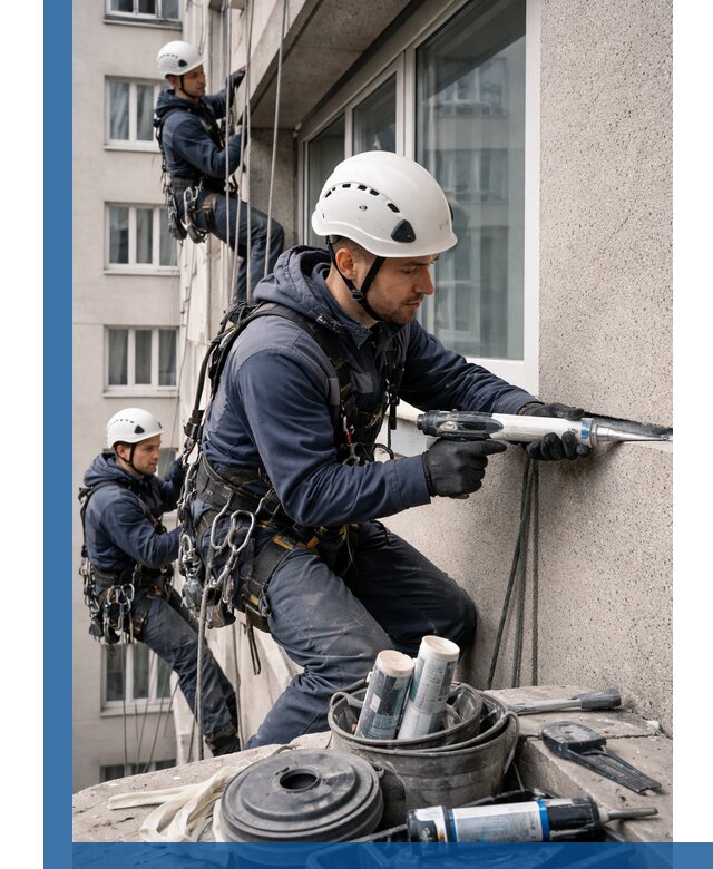 Герметизация швов лоджии в Перми профессионально и надежно