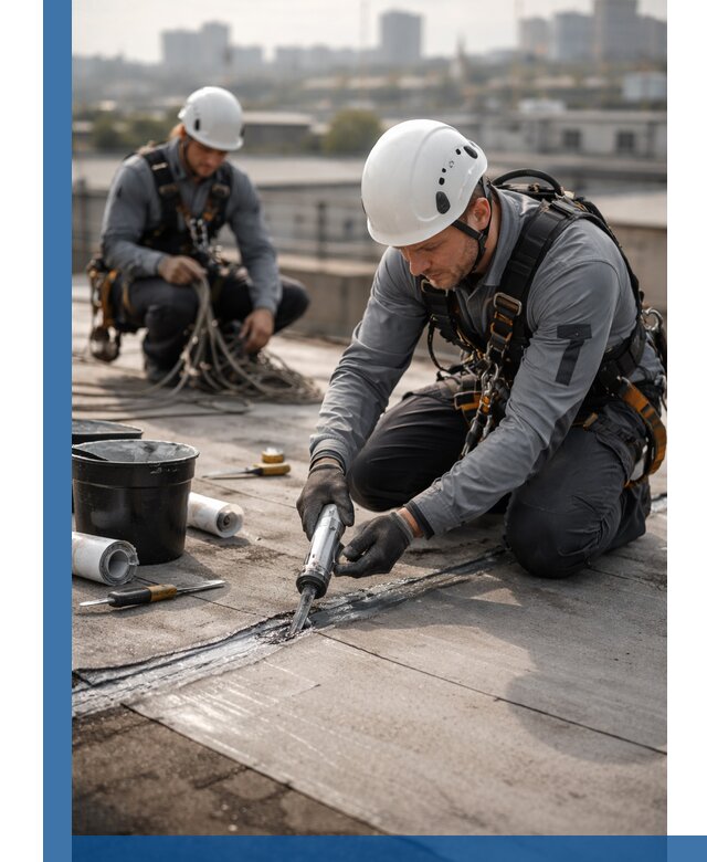 Аварийное и капитальное устранение протечек кровли в Перми