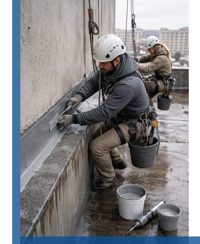 Гидроизоляция примыканий кровли в Перми, гарантия надежности