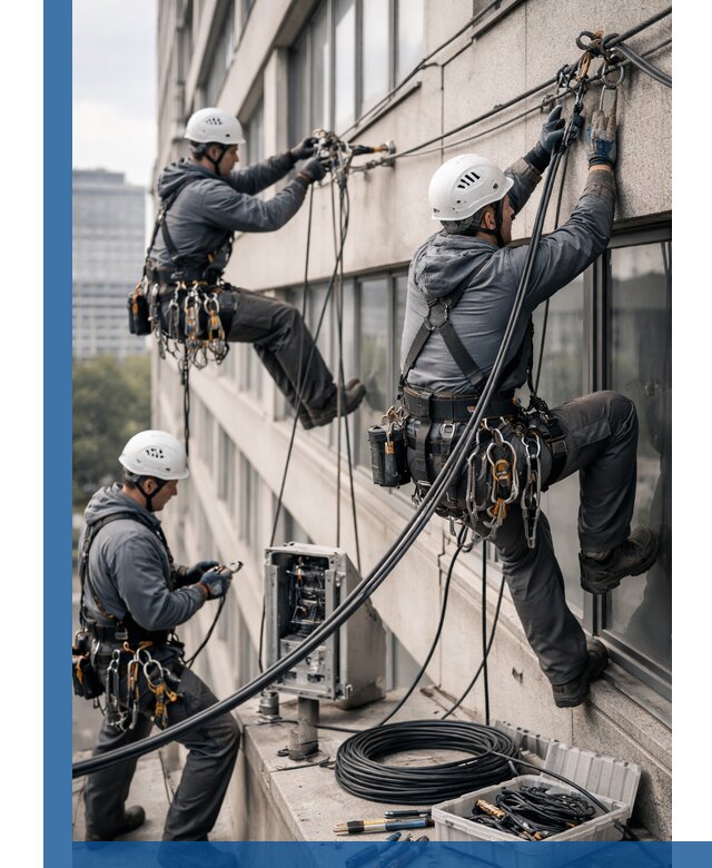 Прокладка оптоволоконного кабеля в Перми под ключ с тестированием