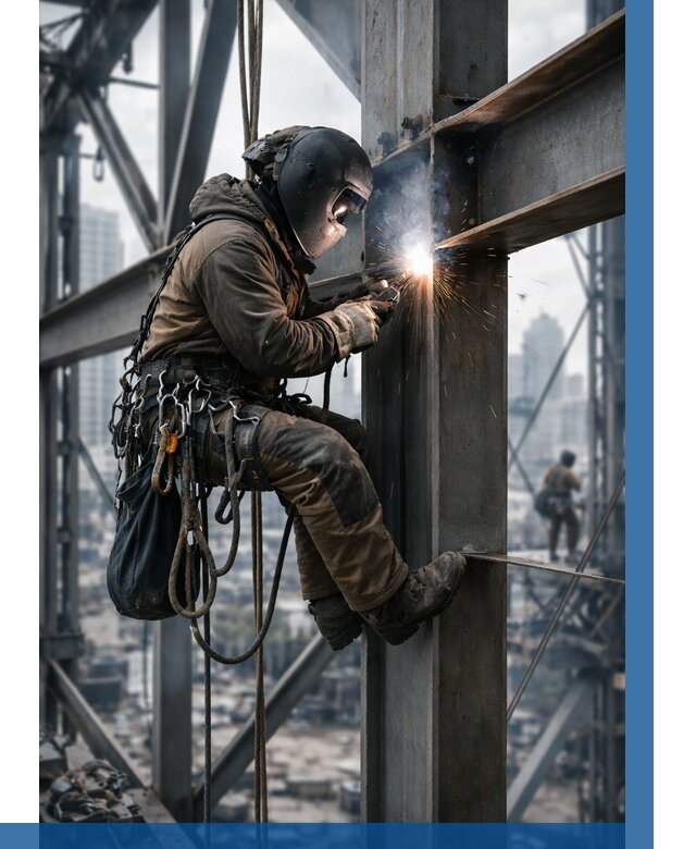 Высотные сварочные работы в Перми от 3749 р. | ВЫСОТНИК-Прм