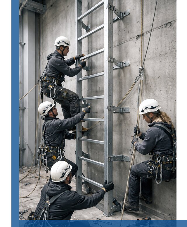 Монтаж металлических лестниц в Перми под ключ со гарантией