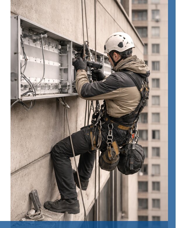 Ремонт вывески на высоте в Перми от 4820 р. | ВЫСОТНИК-Прм