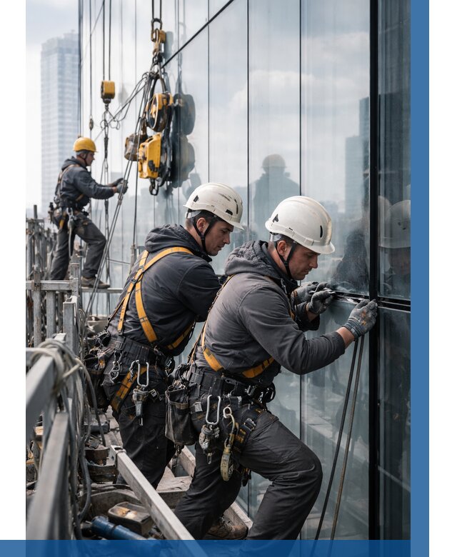 Структурное остекление фасадов в Перми от 10175 р. | ВЫСОТНИК-Прм