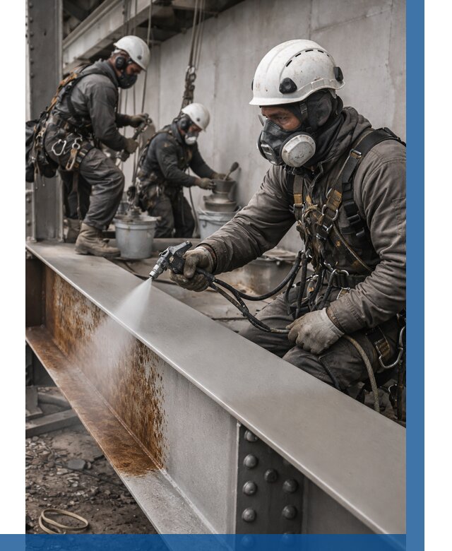 Антикоррозионная покраска металла в Перми от 750 р. | ВЫСОТНИК-Прм