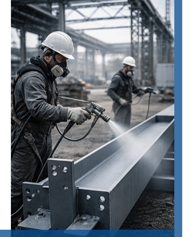 Антикорроз. обработка металлоконстр. в Перми от 482 р. | ВЫСОТНИК-Прм