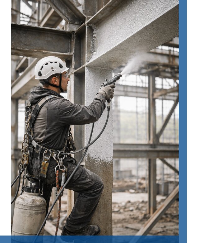 Огнезащита металлоконструкций от 803 р. | ВЫСОТНИК-Прм в Перми