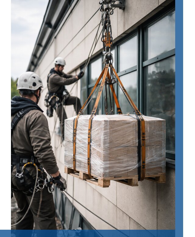 Подъем груза на высоту в Перми от 3213 р. | ВЫСОТНИК-Прм