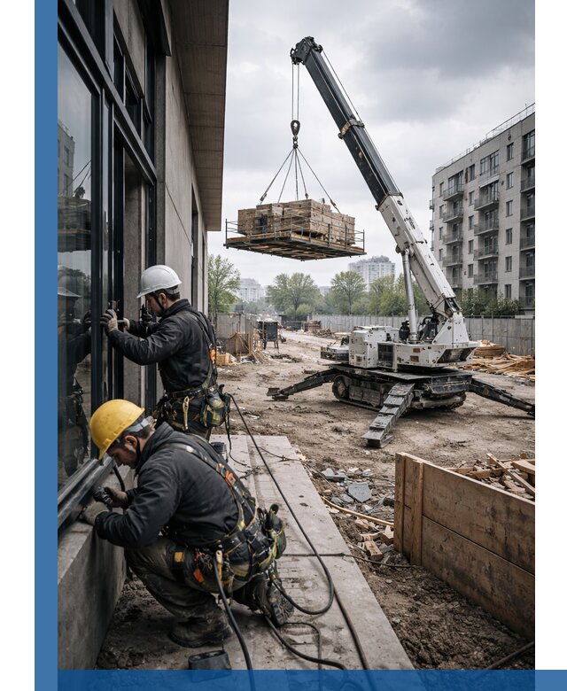 Аренда крана Пионер в Перми для строительных работ