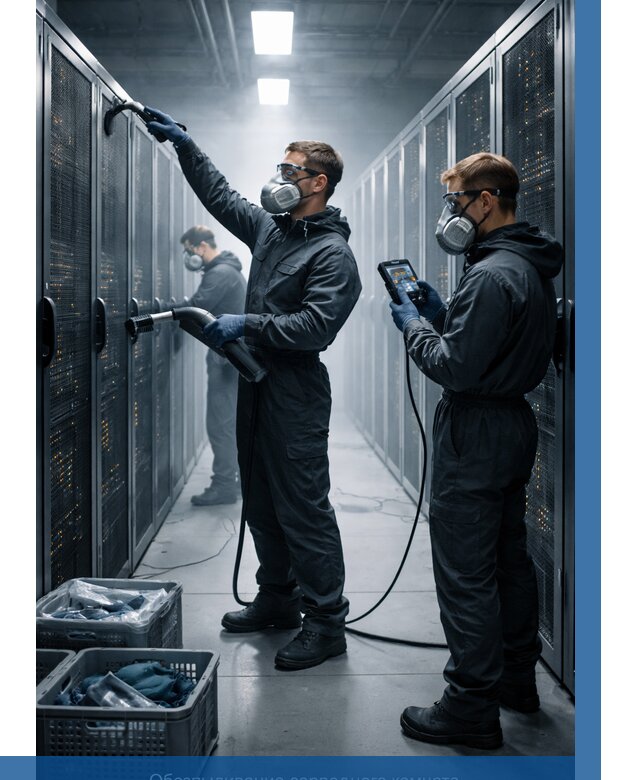 Обеспыливание серверной комнаты в Перми от 4820 р. | ВЫСОТНИК-Прм