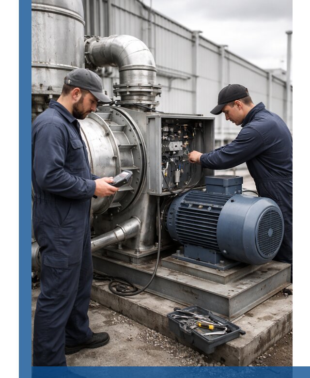 Техническое обслуживание промышленного оборудования в Перми
