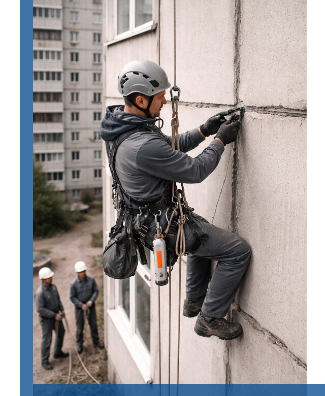 Обследование межпанельных швов и герметизация в Перми